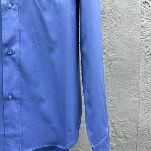 Loewe Couple's Embroidered Logo Chest Shirt Blue - Picture 16 of 16